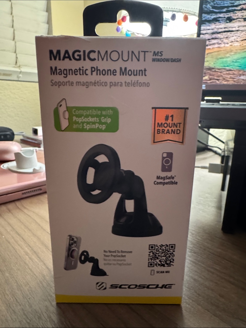 MagBak MagicMount MS Car Phone Mount - Black